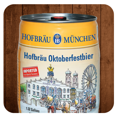 Hofbrau - Oktoberfestbier  Barril 5 litros