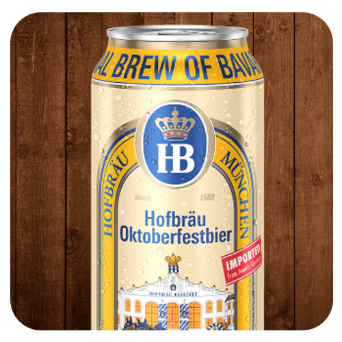 Hofbrau - Oktoberfestbier  lata 500 ml